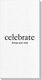 Big Word Celebrate Luxury DeVille Guest Towels Image 5 of 5